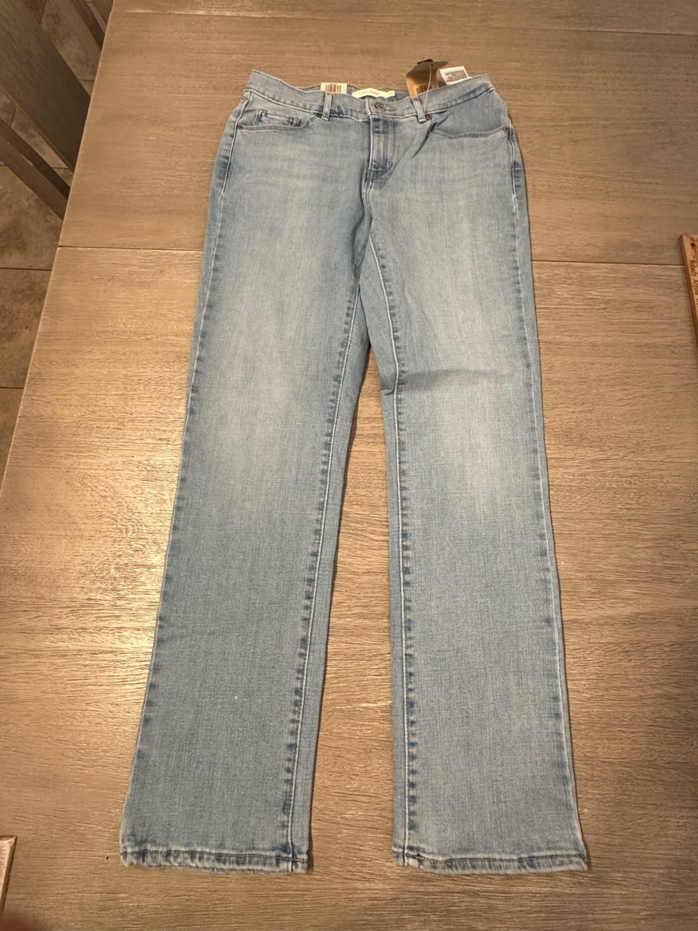 Levi's Light Blue Straight-Leg Women's Jeans